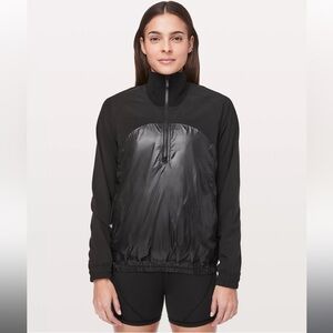 Women’s Lululemon Black Half-Zip Pullover Jacket